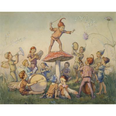 Margaret Tarrant-Elfin Chorus